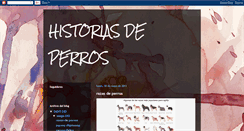 Desktop Screenshot of historiasdeprroslaura.blogspot.com