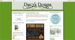 Desktop Screenshot of darcydawsondesigns.blogspot.com
