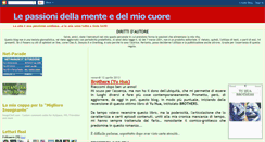 Desktop Screenshot of lepassionidellamenteedelmiocuore.blogspot.com
