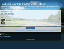 Tablet Screenshot of insuredroad.blogspot.com