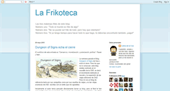 Desktop Screenshot of frikoteca.blogspot.com