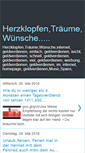 Mobile Screenshot of herzklopfen-traeume-wuensche.blogspot.com