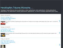 Tablet Screenshot of herzklopfen-traeume-wuensche.blogspot.com