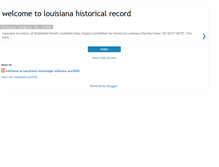 Tablet Screenshot of louisianarecord.blogspot.com