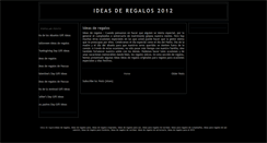 Desktop Screenshot of ideasderegalos2010.blogspot.com