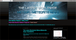Desktop Screenshot of lunarmeteoritehunters.blogspot.com