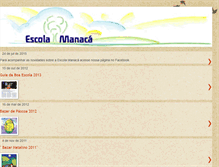 Tablet Screenshot of escolalivremanaca.blogspot.com