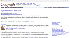 Desktop Screenshot of googleanswersresearcher.blogspot.com