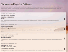 Tablet Screenshot of elaborandoprojetosculturais.blogspot.com