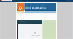 Desktop Screenshot of music-amazigh-souss.blogspot.com