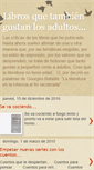 Mobile Screenshot of librosparapequeosquegustanalosadultos.blogspot.com
