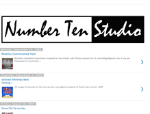 Tablet Screenshot of numbertenstudio.blogspot.com