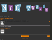 Tablet Screenshot of nicparris.blogspot.com