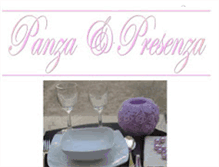 Tablet Screenshot of panzaepresenza.blogspot.com