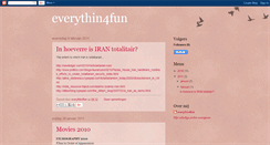 Desktop Screenshot of everythin4fun.blogspot.com