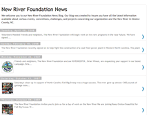 Tablet Screenshot of newriverfoundationonslow.blogspot.com