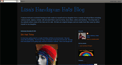 Desktop Screenshot of handspunhats.blogspot.com