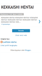 Mobile Screenshot of kekkaishihent.blogspot.com