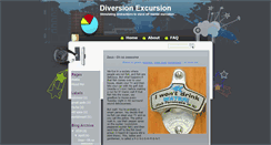 Desktop Screenshot of diversionexcursion.blogspot.com