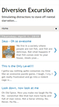 Mobile Screenshot of diversionexcursion.blogspot.com