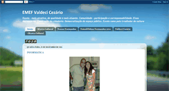 Desktop Screenshot of emefvaldecicezario.blogspot.com