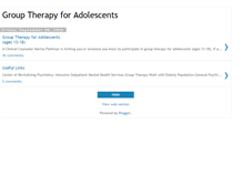 Tablet Screenshot of group-therapy-for-adolescents.blogspot.com