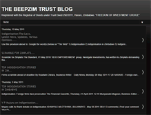 Tablet Screenshot of beepzimtrust.blogspot.com