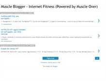 Tablet Screenshot of muscleblogger.blogspot.com