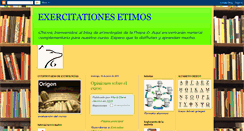 Desktop Screenshot of exercitationesetimos.blogspot.com