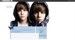 Desktop Screenshot of justinbieber-web.blogspot.com