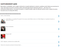 Tablet Screenshot of justinbieber-web.blogspot.com
