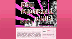 Desktop Screenshot of boofc.blogspot.com