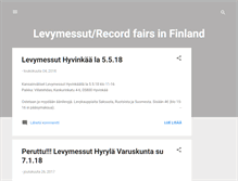 Tablet Screenshot of levymessut.blogspot.com