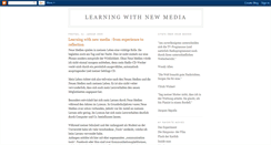 Desktop Screenshot of new-media-learning.blogspot.com