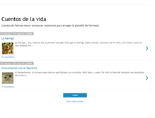 Tablet Screenshot of cuentosdefabrizio.blogspot.com