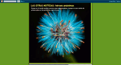 Desktop Screenshot of lasotrasnoticias-heroesanonimos.blogspot.com