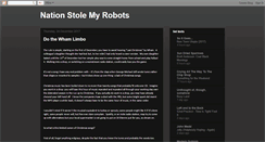 Desktop Screenshot of nationstolemyrobots.blogspot.com