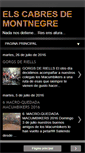 Mobile Screenshot of elscabresdemontnegre.blogspot.com