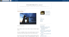 Desktop Screenshot of charismata2007.blogspot.com