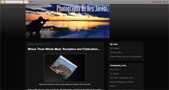 Desktop Screenshot of photographybybenjacobi.blogspot.com