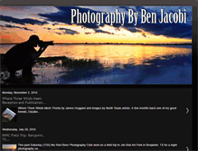Tablet Screenshot of photographybybenjacobi.blogspot.com