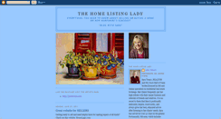 Desktop Screenshot of homelistinglady.blogspot.com