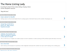 Tablet Screenshot of homelistinglady.blogspot.com
