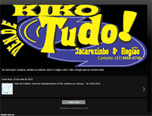 Tablet Screenshot of kikovendetudo.blogspot.com