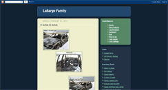 Desktop Screenshot of labargefamily.blogspot.com