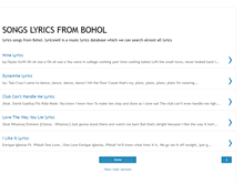Tablet Screenshot of lyricsneil.blogspot.com