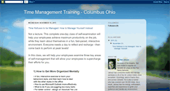 Desktop Screenshot of ohiotimemanagementtraining.blogspot.com