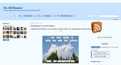 Desktop Screenshot of itshumour.blogspot.com