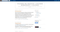 Desktop Screenshot of colind-colinde.blogspot.com