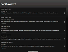 Tablet Screenshot of danirawwrr.blogspot.com